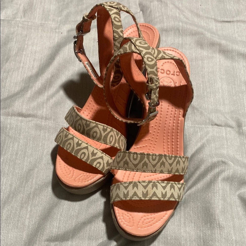 Stylish Crocs Women's Wedge Sandals